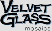 Velvet Glass Mosaic Logo